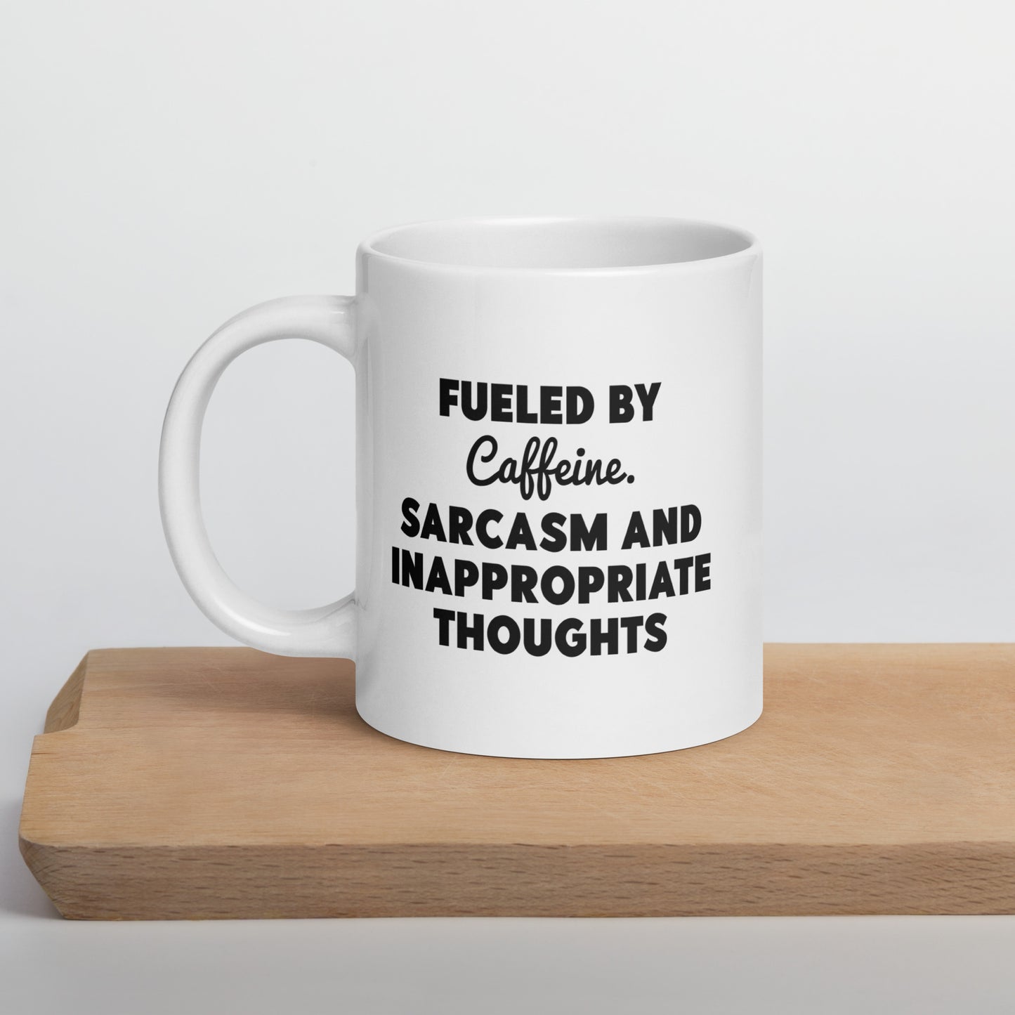 Caffeine and Sarcasm Coffee Mug