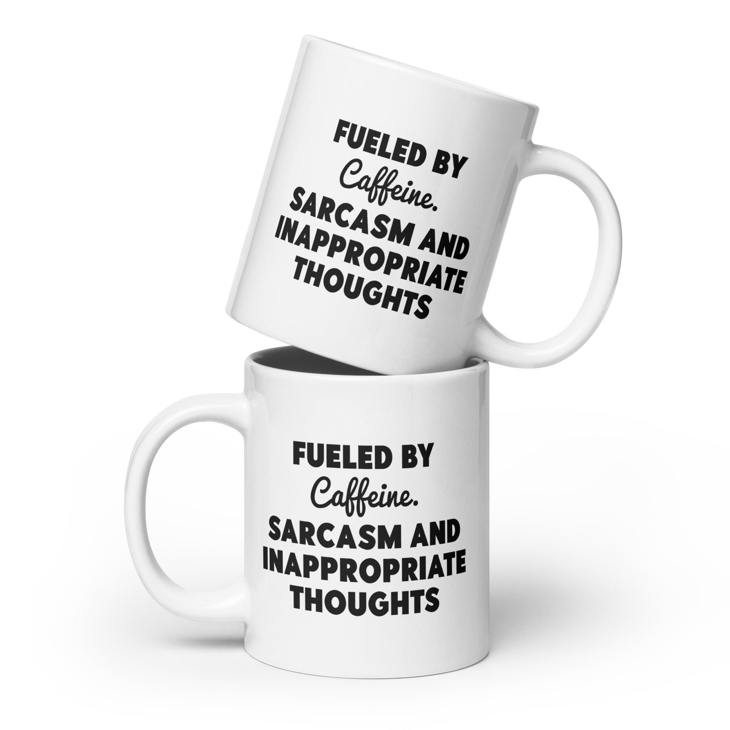 Caffeine and Sarcasm Coffee Mug