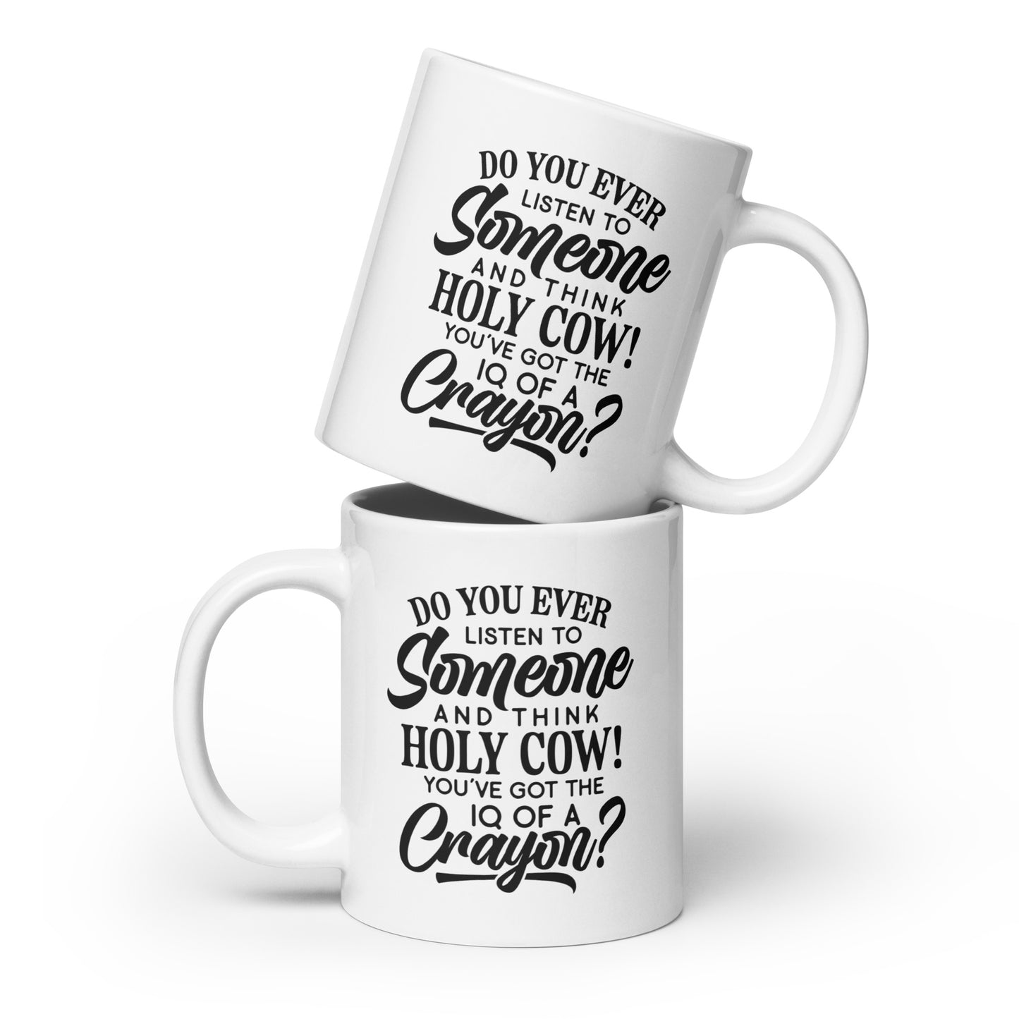 IQ of a Crayon Coffee Mug