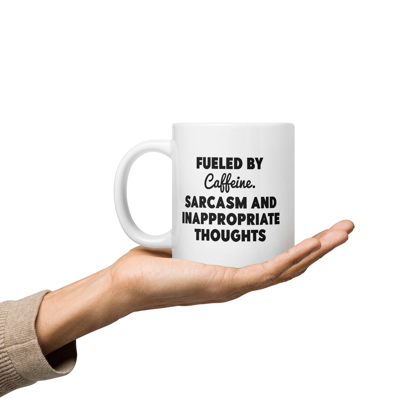 Caffeine and Sarcasm Coffee Mug