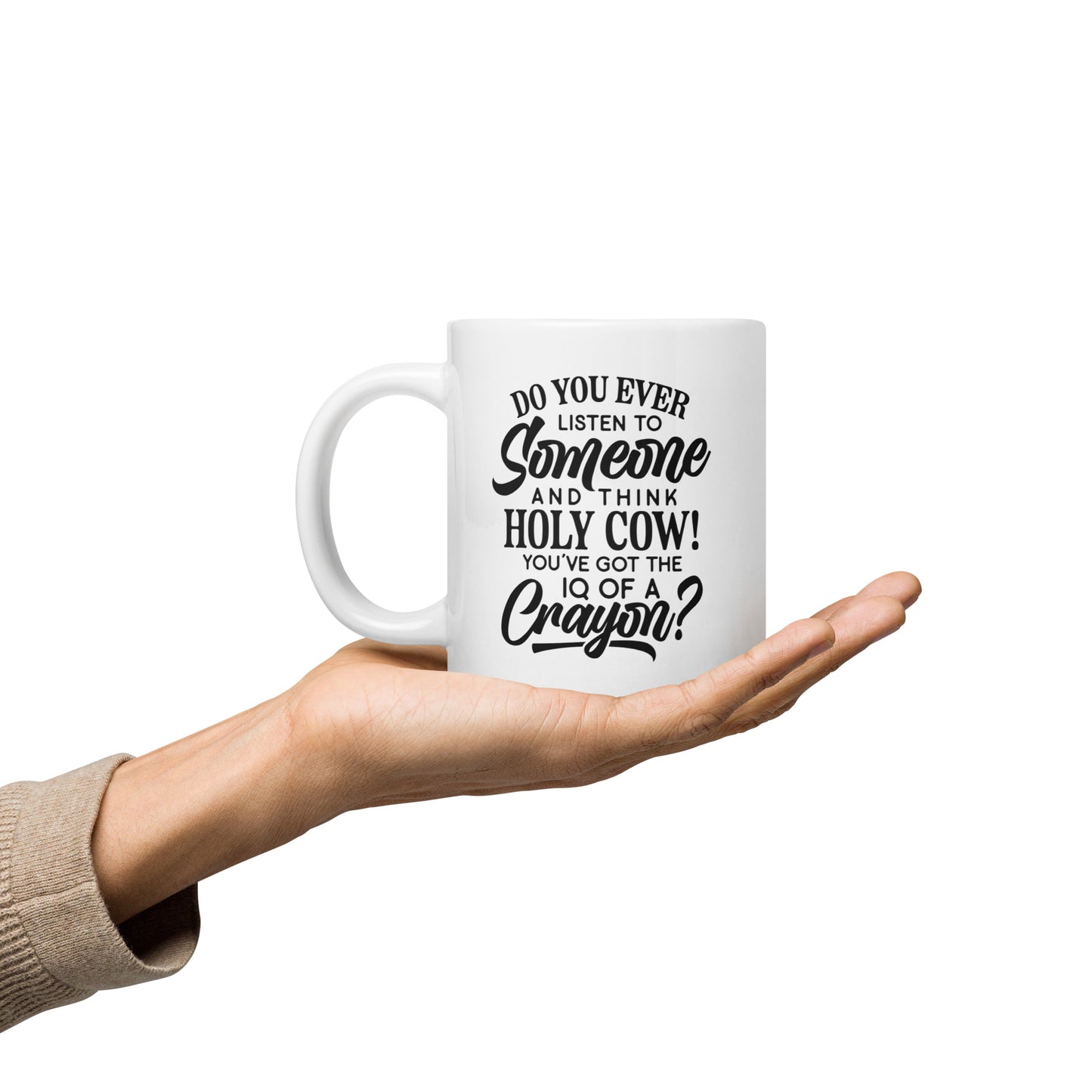 IQ of a Crayon Coffee Mug