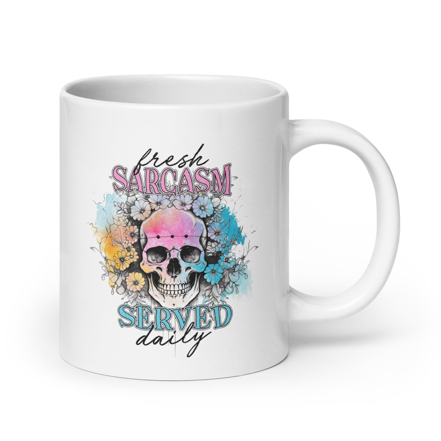 Sarcasm Served Daily Coffee Mug