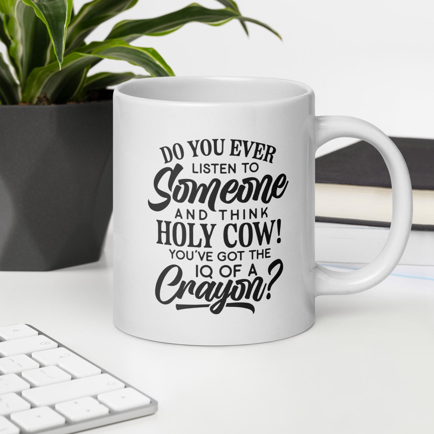 IQ of a Crayon Coffee Mug