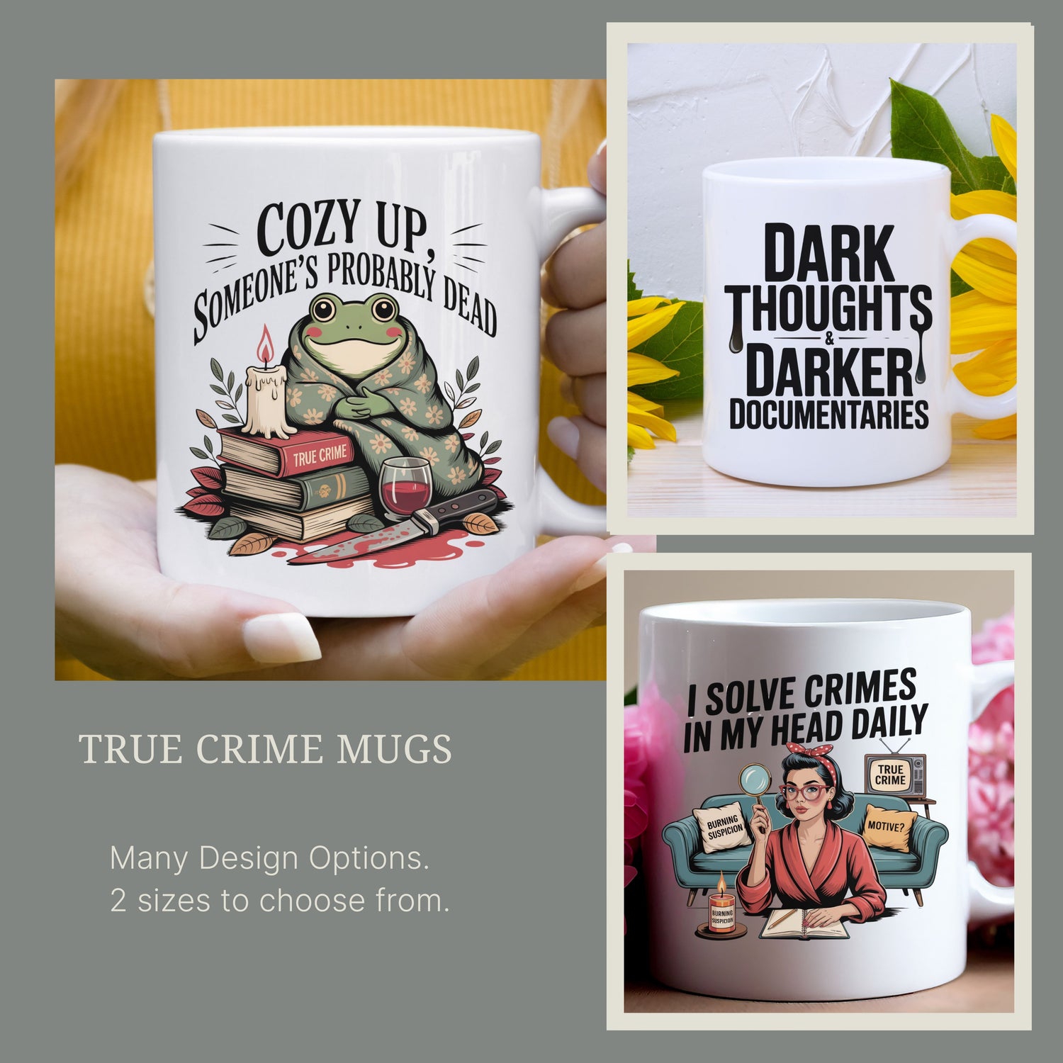 True Crime Mugs