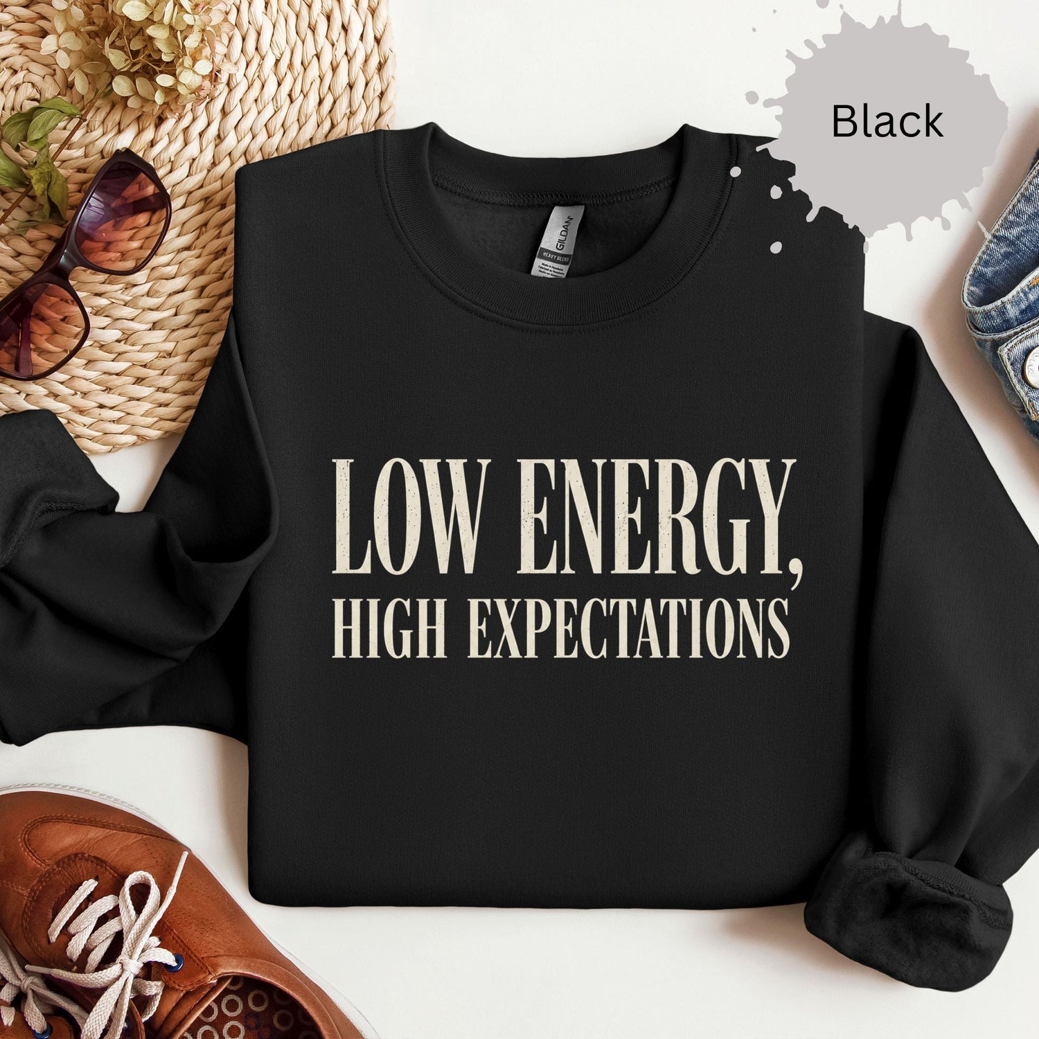 Low Battery Crewneck Collection