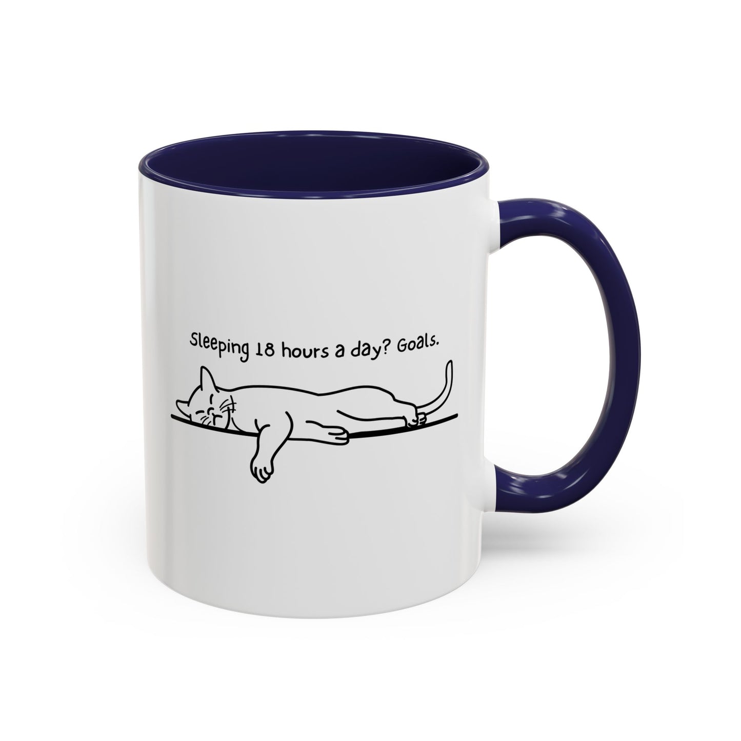 Dream Big, Nap Bigger Accent Mug