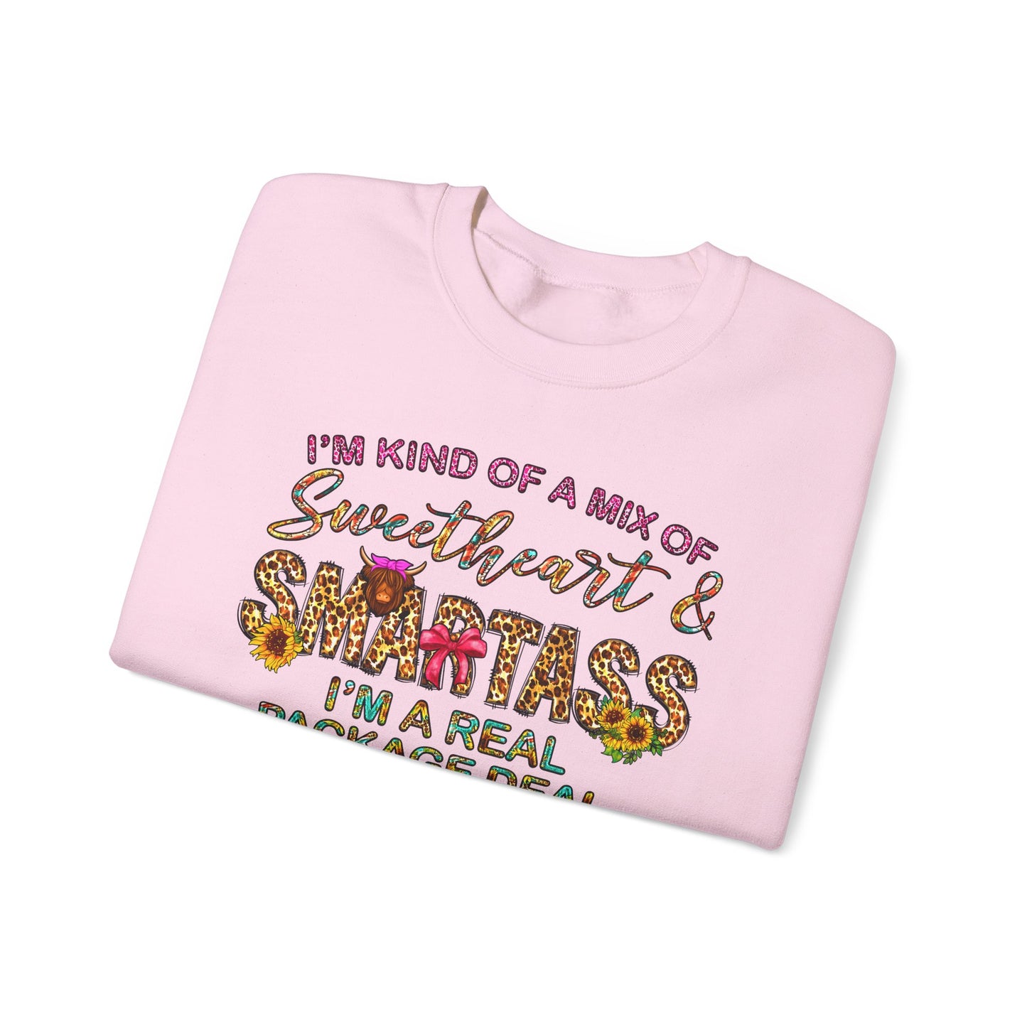 Sweet Smartass Crewneck Sweatshirt