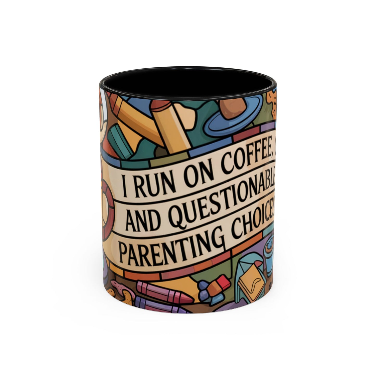 Personalized Mom Chaos Coffee Mug