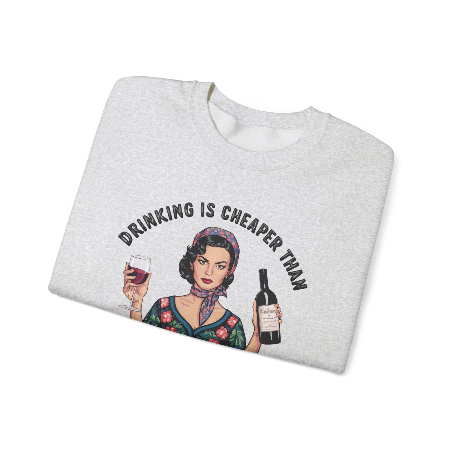 Wine Over Whining Crewneck Sweatshirt