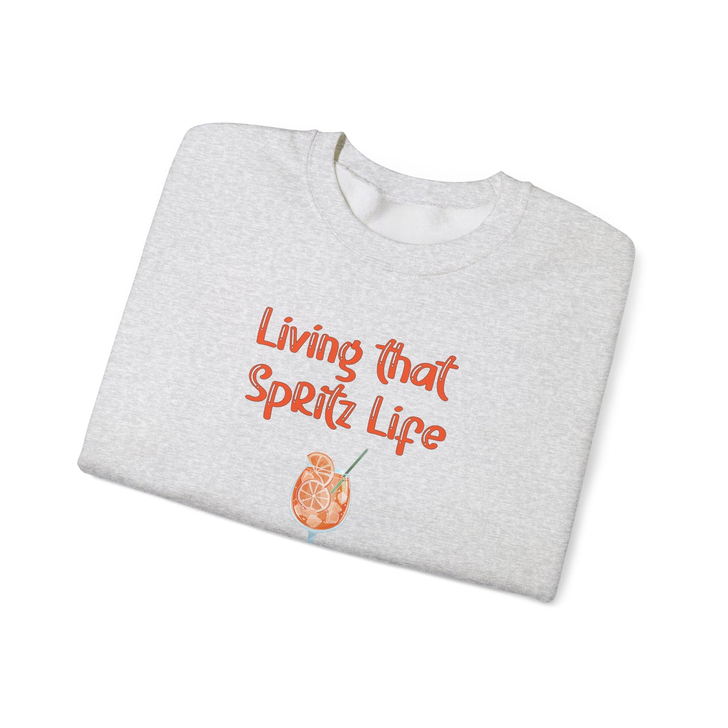 One Spritz at a Time Crewneck Sweatshirt