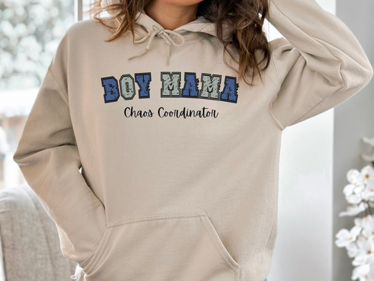 Boy Mama, Chaos Coordinator Pullover Hoodie