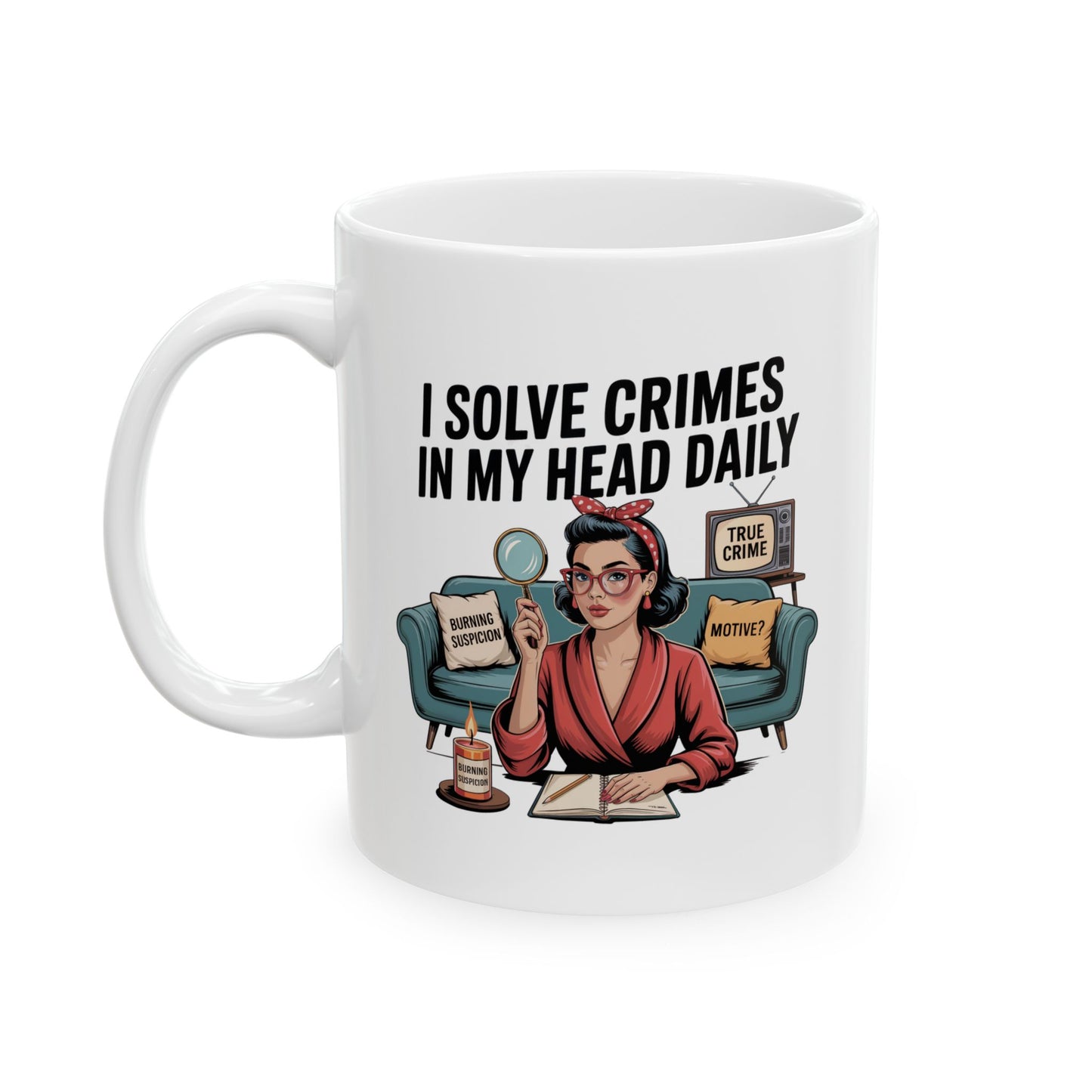 Mind Crimes Club Ceramic Mug
