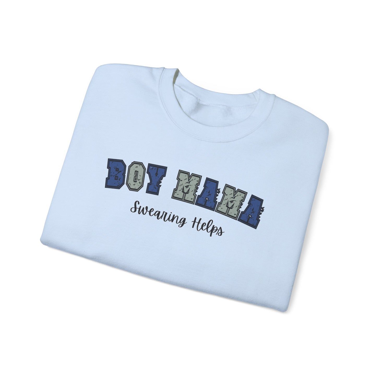 Boy Moms Swear Crewneck Sweatshirt