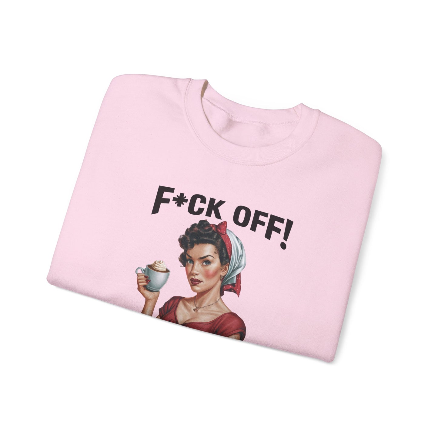 Back Off It’s Bean Time Crewneck Sweatshirt