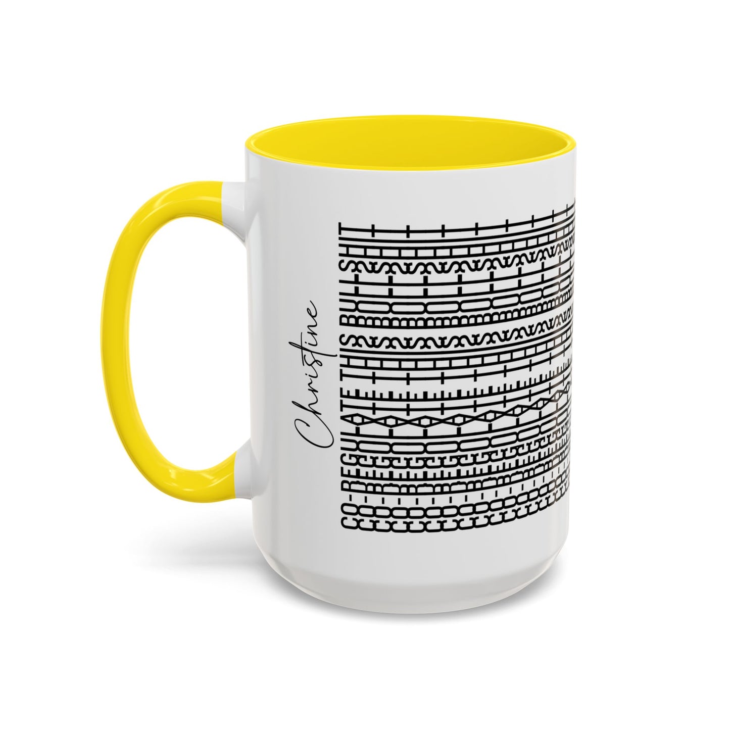 Co-Regulate This Bullsh*t – Hidden Message Mug (Black Text)