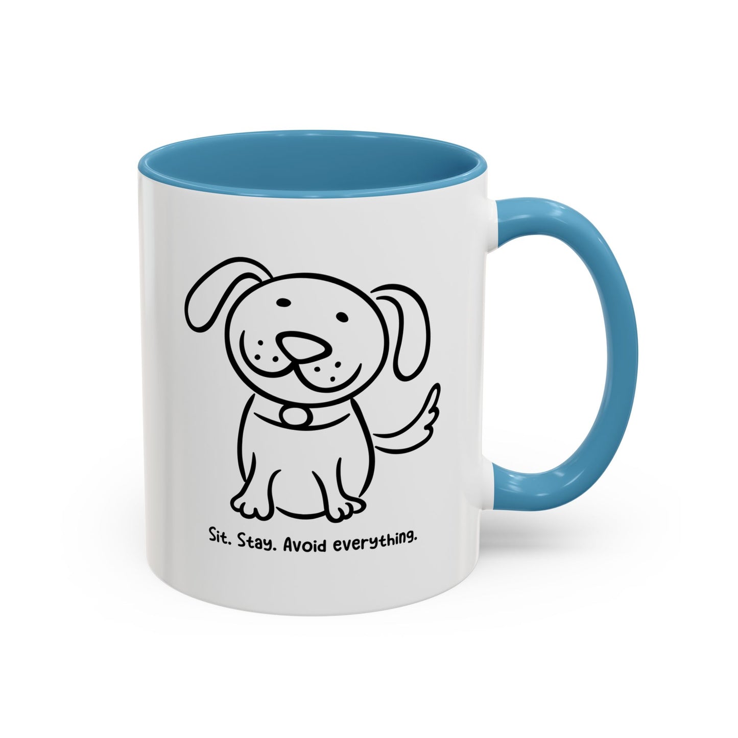 The Anti-Social Sip Accent Mug