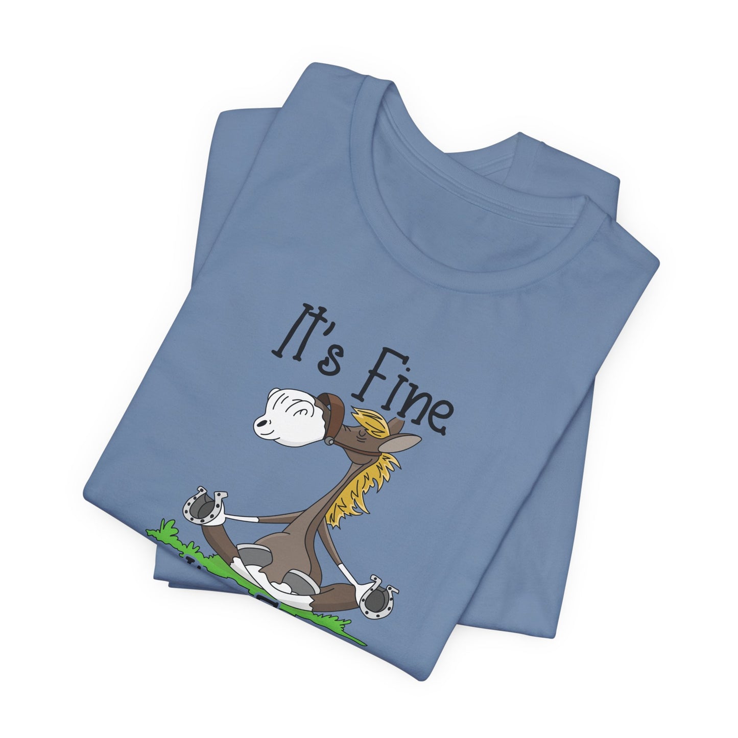 Everythings Fine Meditating Horse T-Shirt