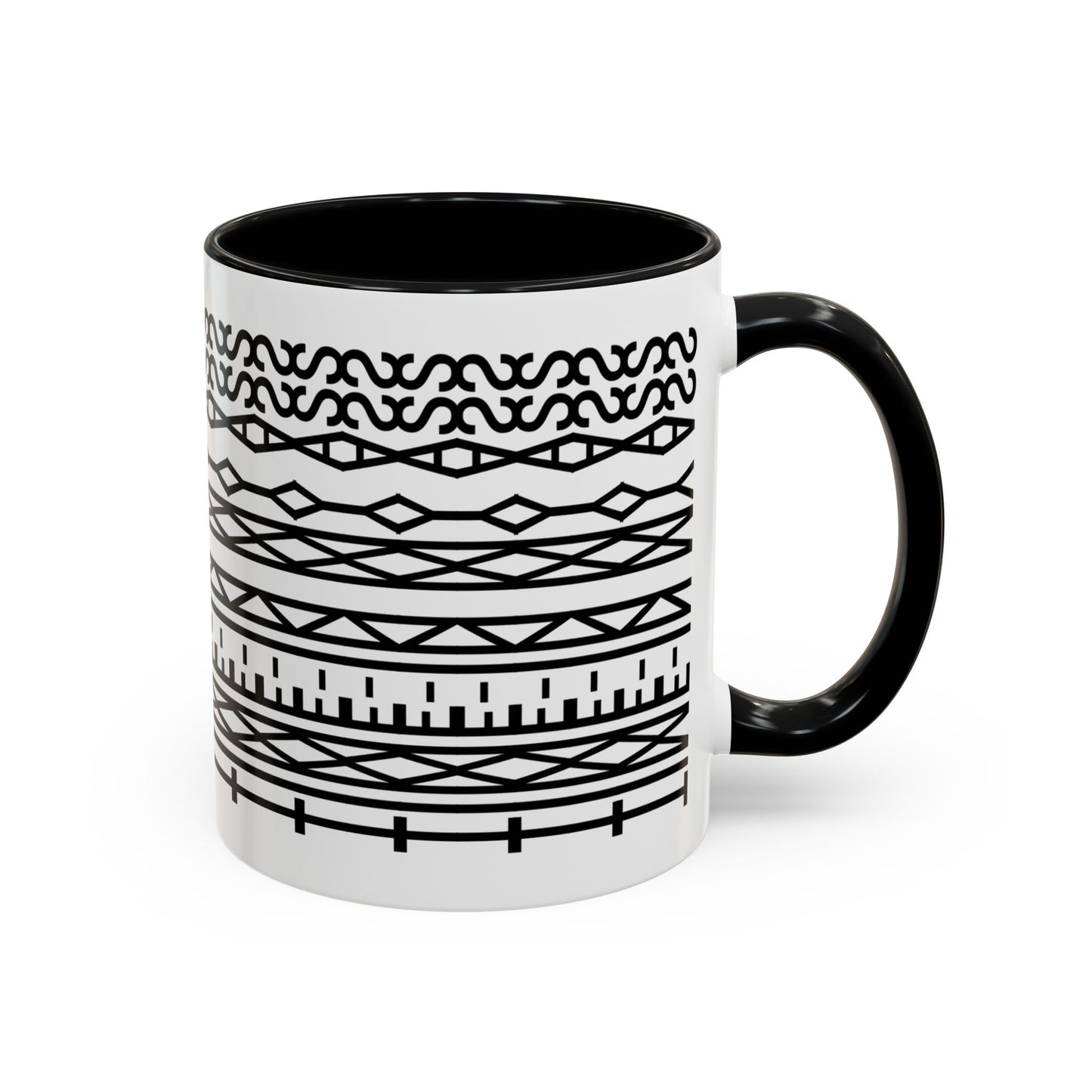 Time In My Ass – Hidden Message Mug (Black Text)