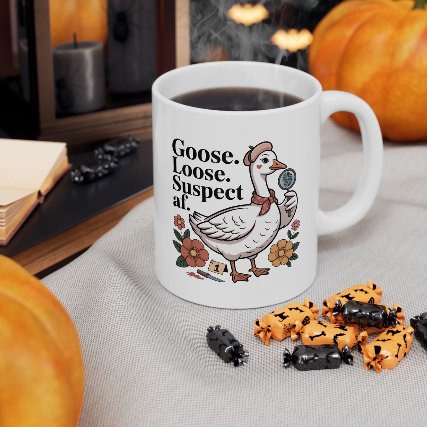 Honk if You're Guilty Ceramic Mug