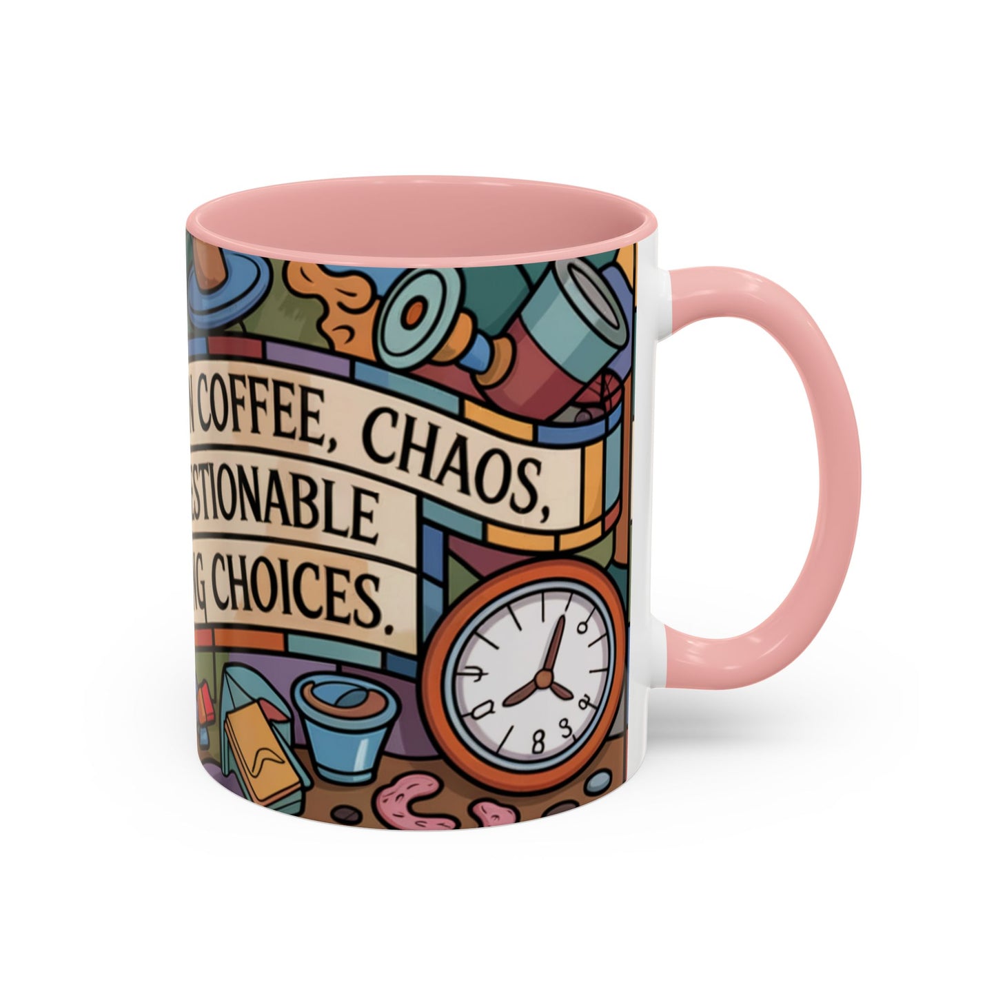 Personalized Mom Chaos Coffee Mug