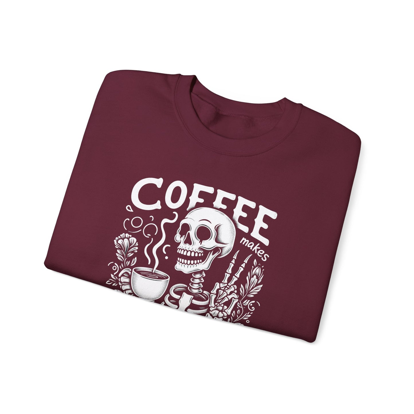 Nicer After Coffee Crewneck Sweatshirt