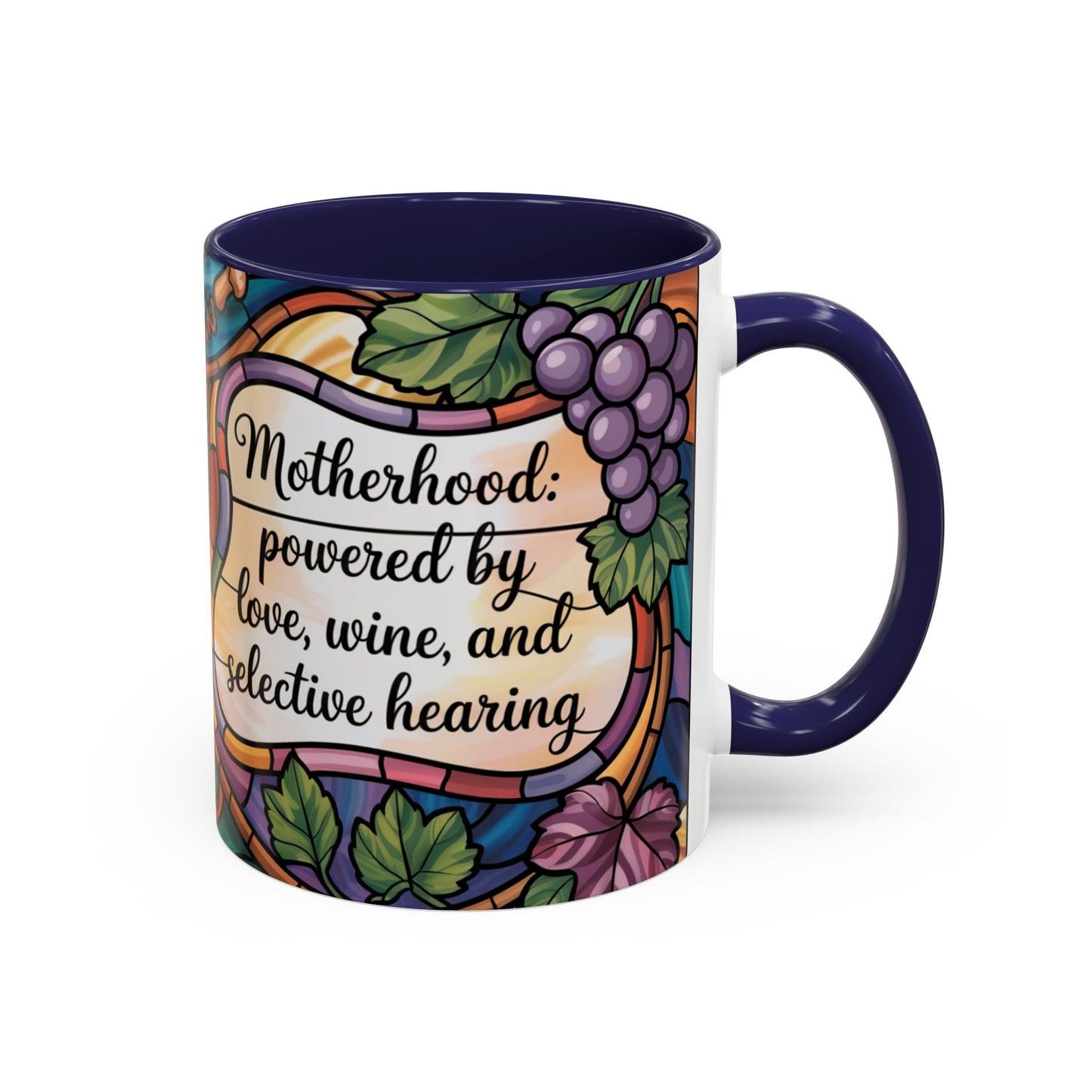 Personalized Mom Wine Coffee Mug