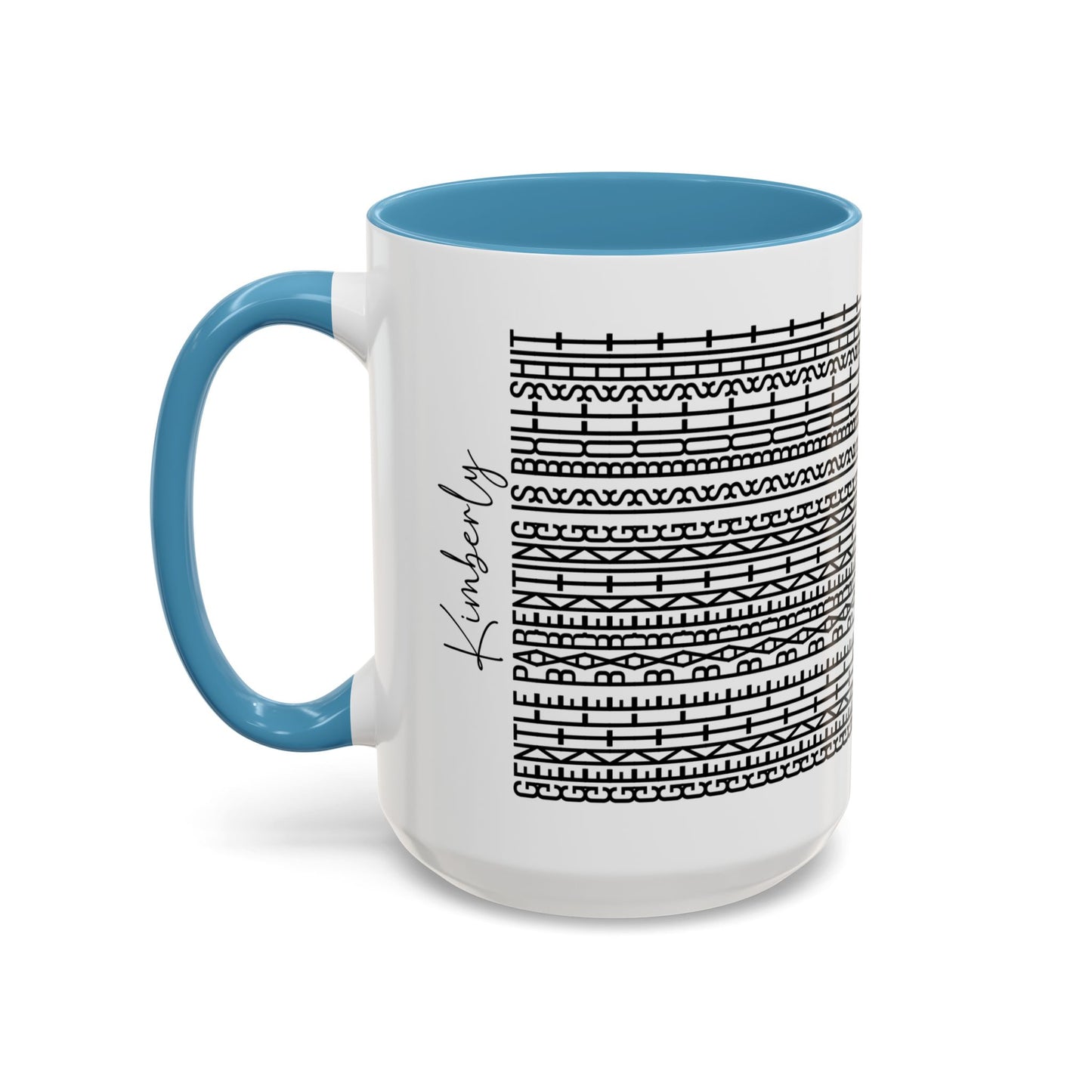 Gentle Parenting Is Bullsh*t – Hidden Message Mug (Black Text)