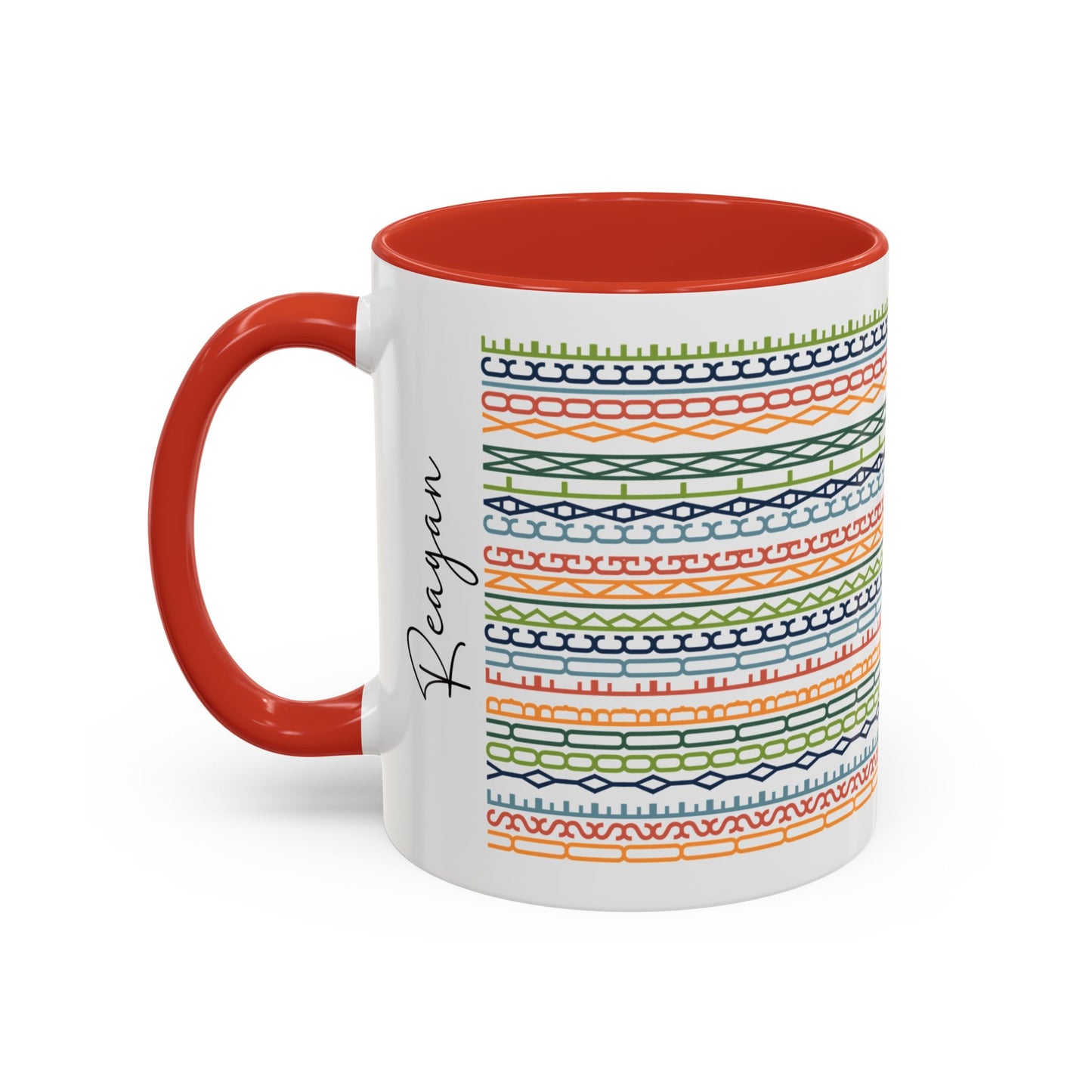 Use Your F**ing Calm Voice – Hidden Message Mug (Colorful Text)