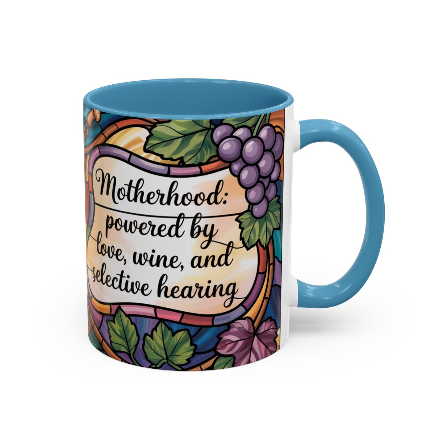 Personalized Mom Wine Coffee Mug