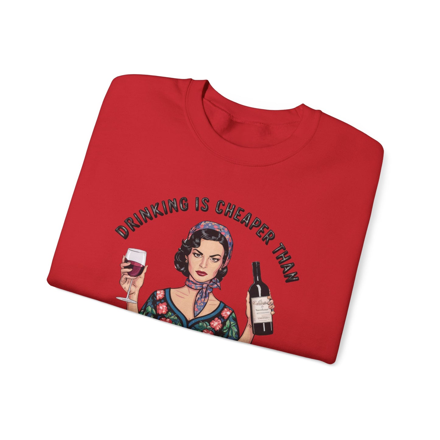 Wine Over Whining Crewneck Sweatshirt