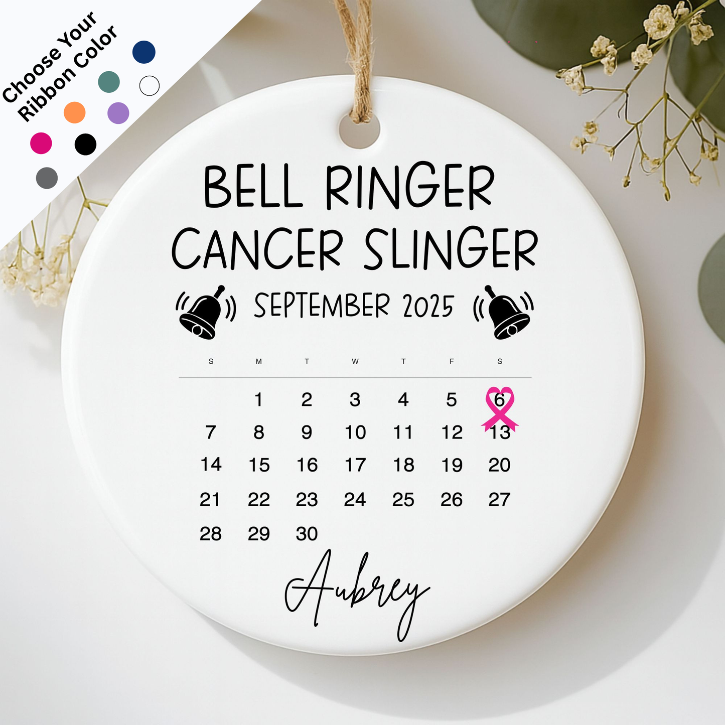 Bell Ringer Cancer Slinger – End-of-Treatment Ornament