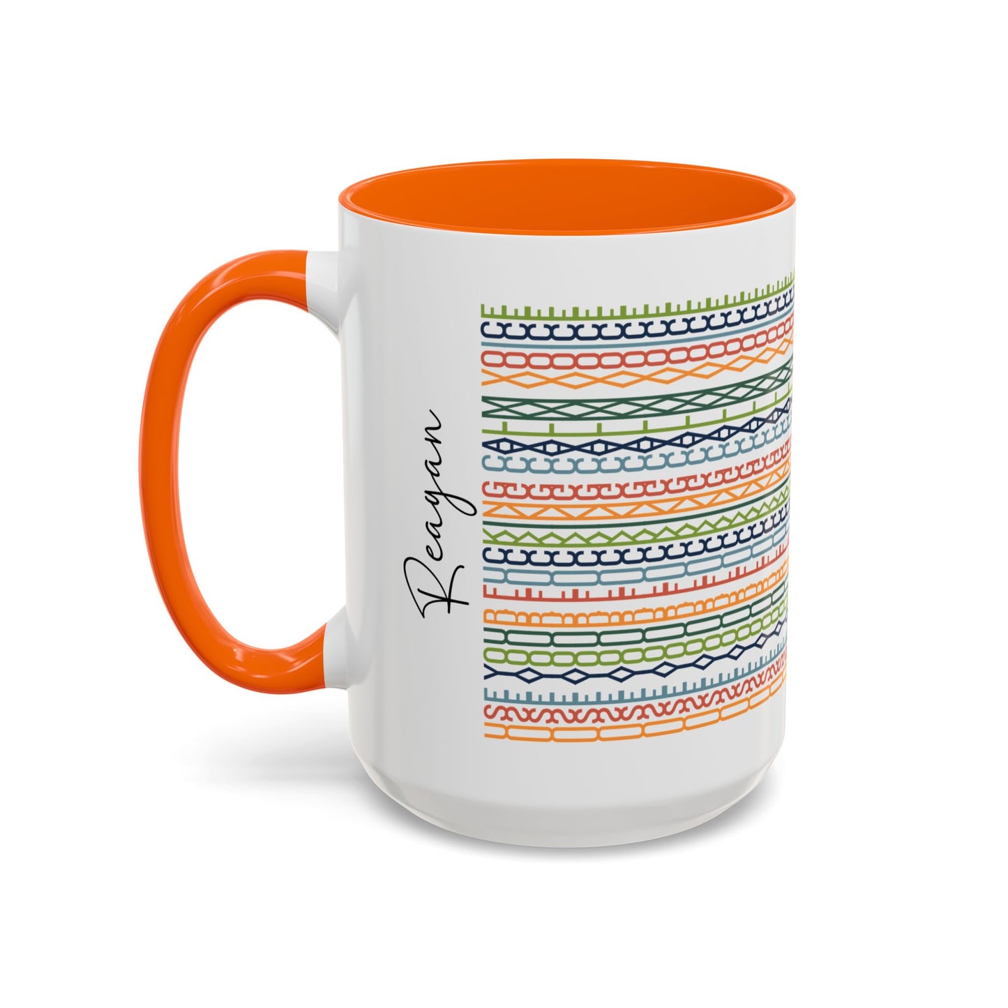 Use Your F**ing Calm Voice – Hidden Message Mug (Colorful Text)