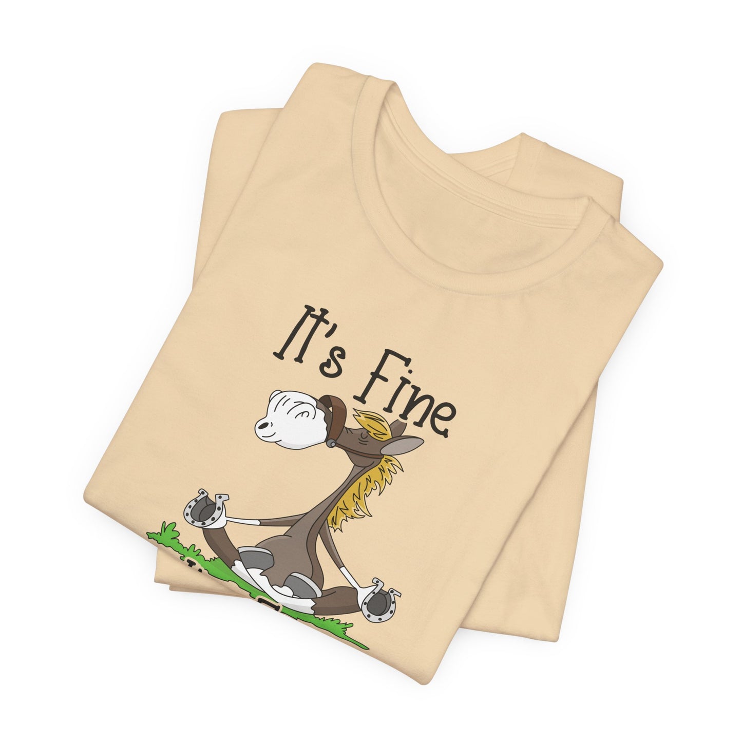 Everythings Fine Meditating Horse T-Shirt