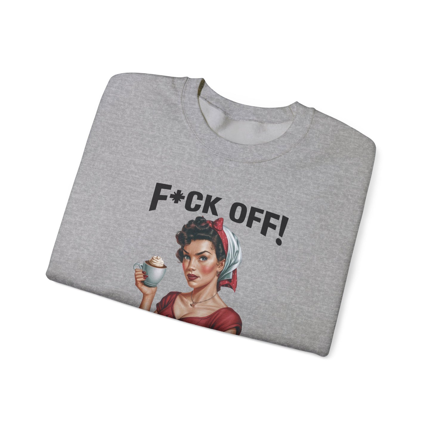 Back Off It’s Bean Time Crewneck Sweatshirt