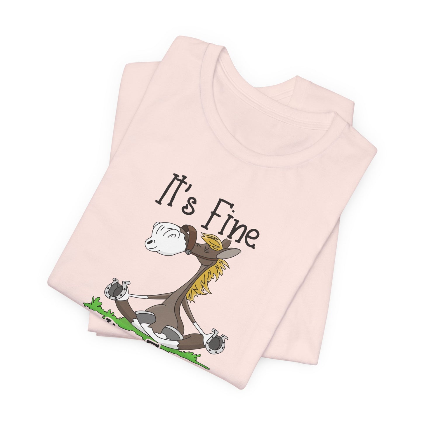 Everythings Fine Meditating Horse T-Shirt