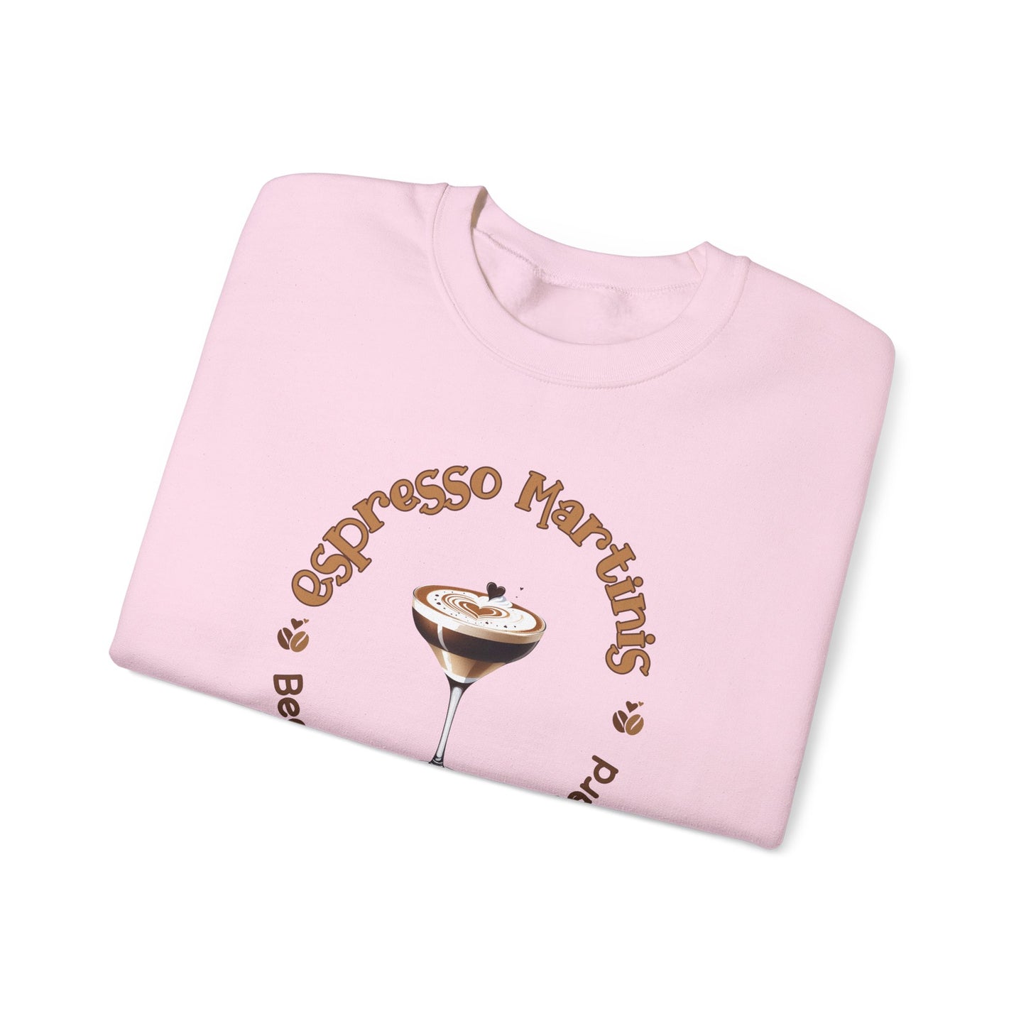 No Adulting Without Espresso Martinis Crewneck Sweatshirt