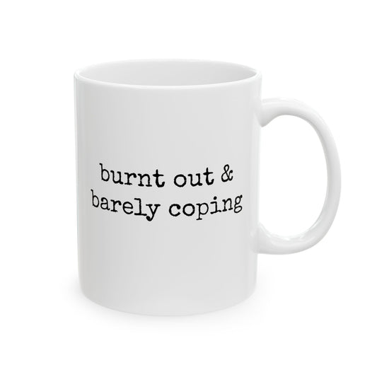 Barely Coping Mug