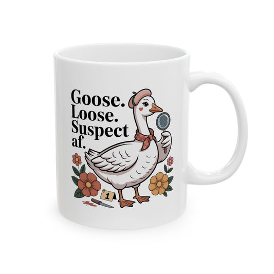 Honk if You're Guilty Ceramic Mug