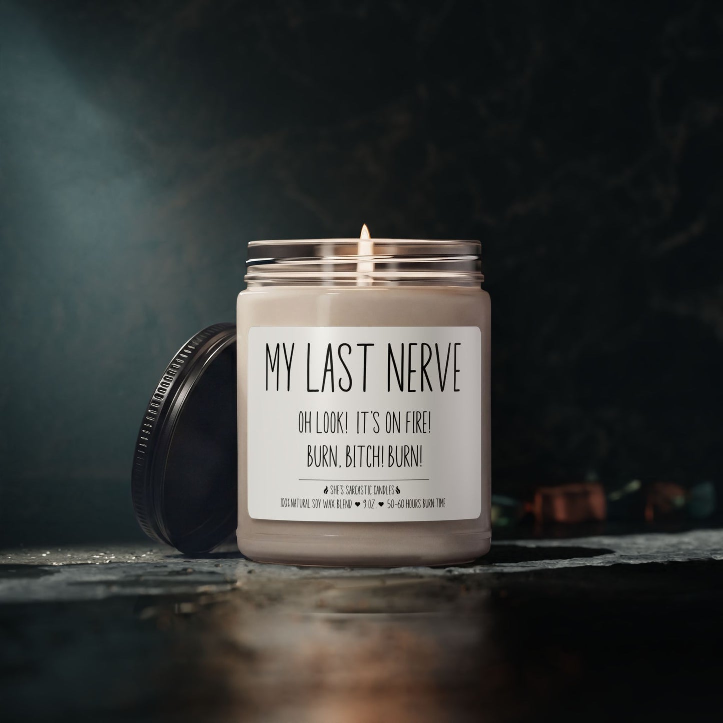 My Last Nerve Scented Soy Candle