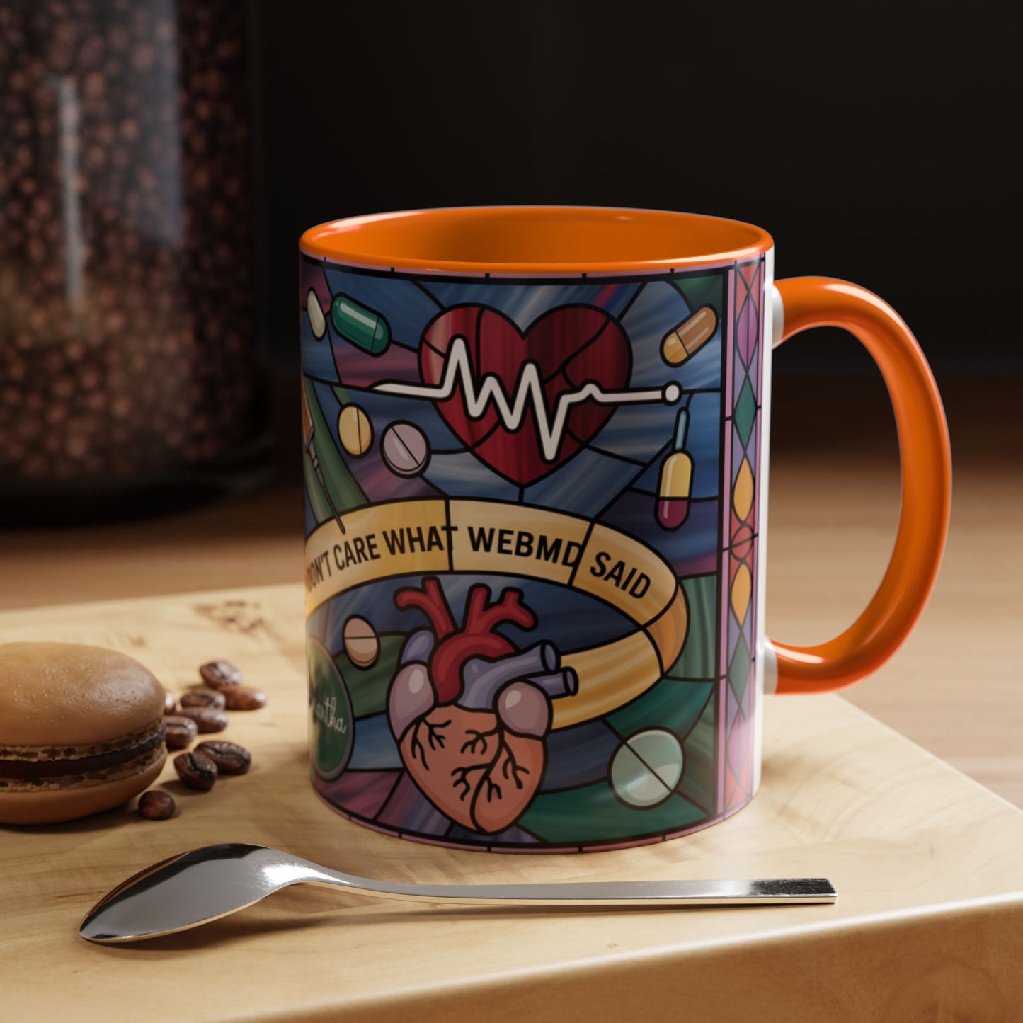 Personalized Nurse Attitude Coffee Mug