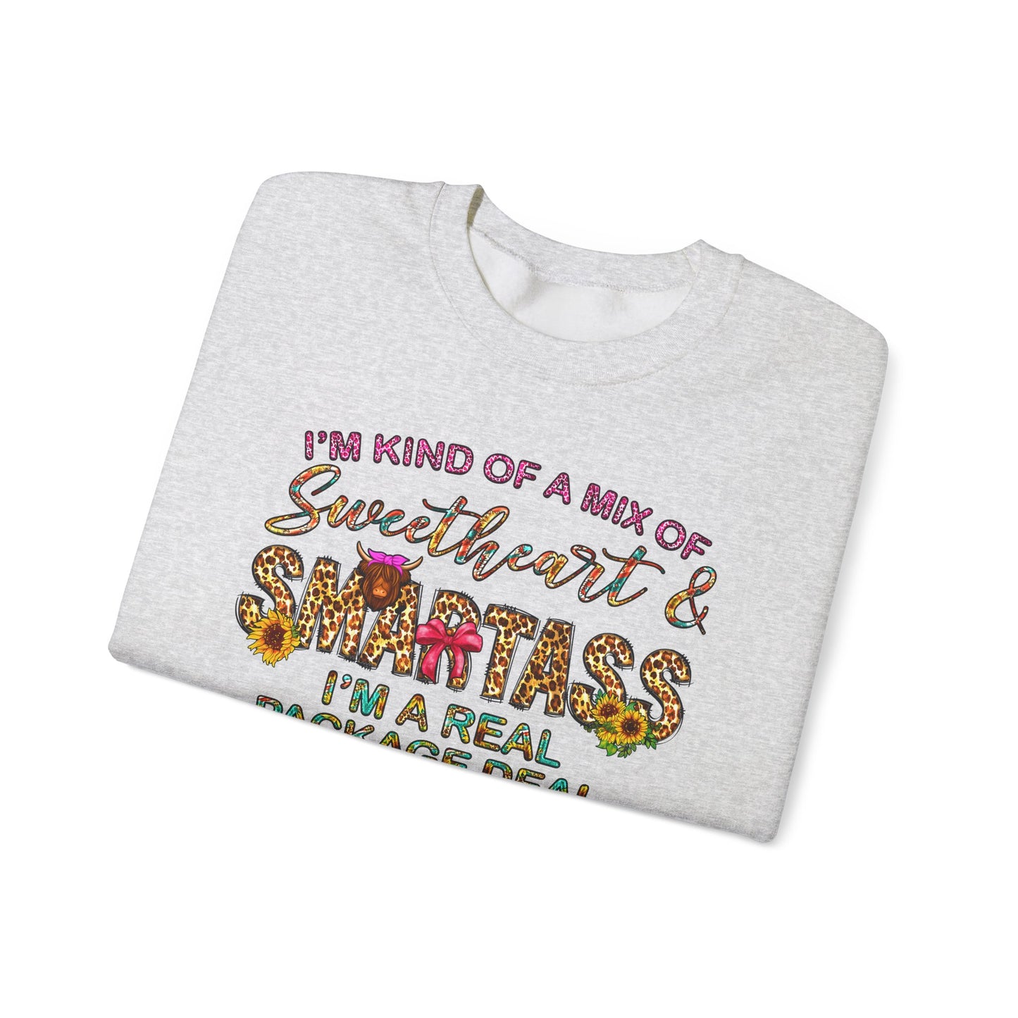 Sweet Smartass Crewneck Sweatshirt