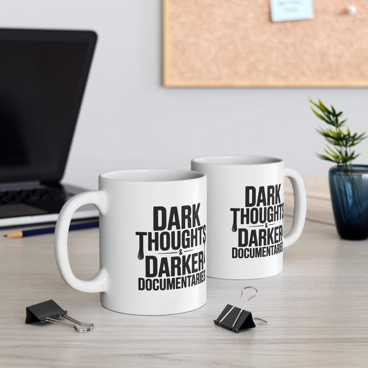 Documented Darkness Ceramic Mug