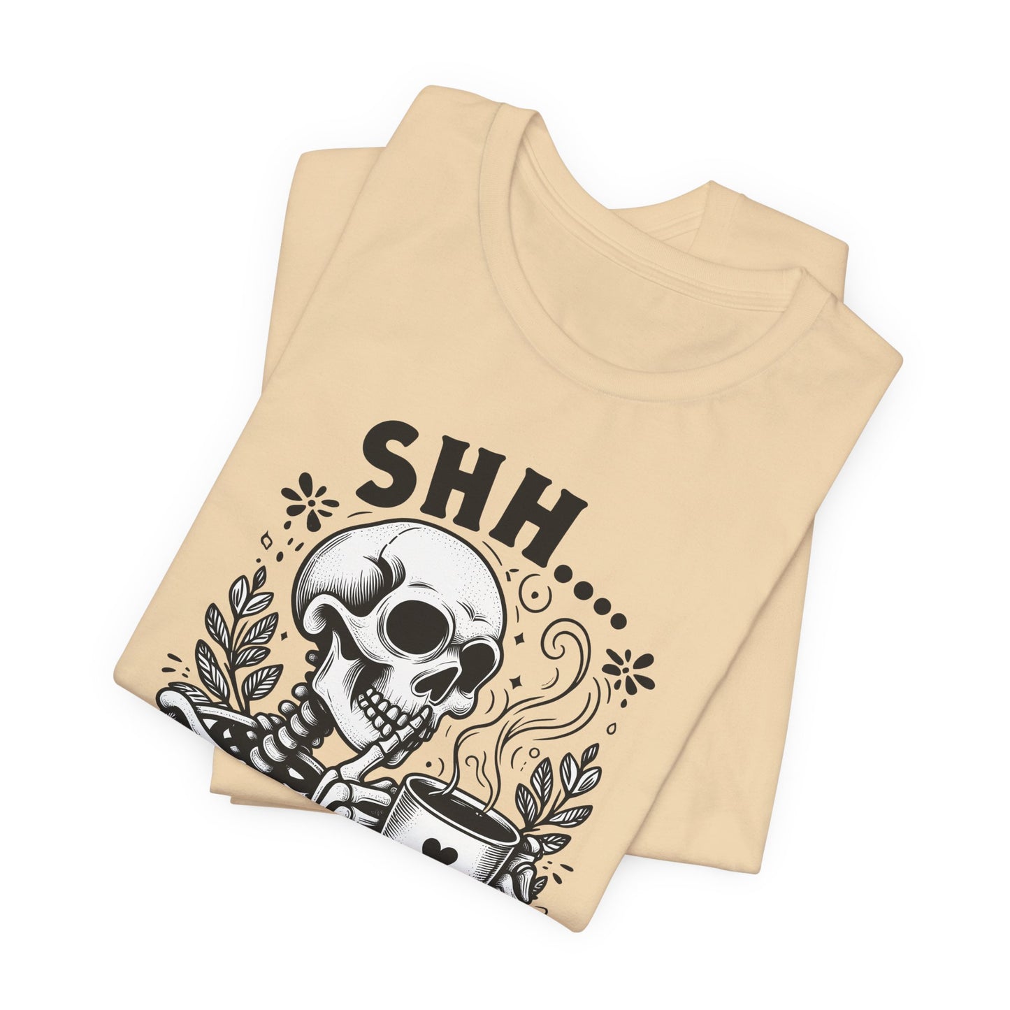 Coffee First Skeleton T-Shirt