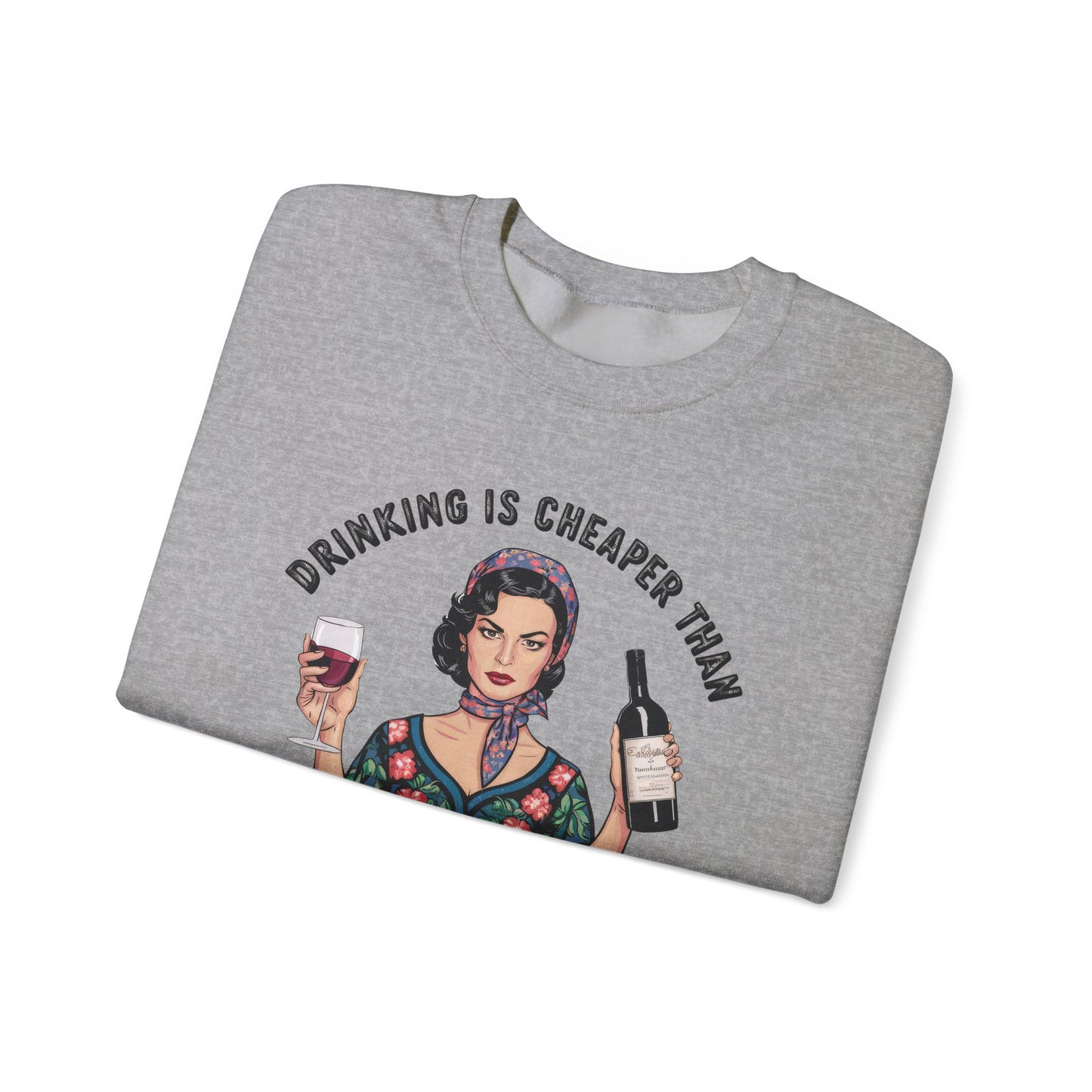 Wine Over Whining Crewneck Sweatshirt