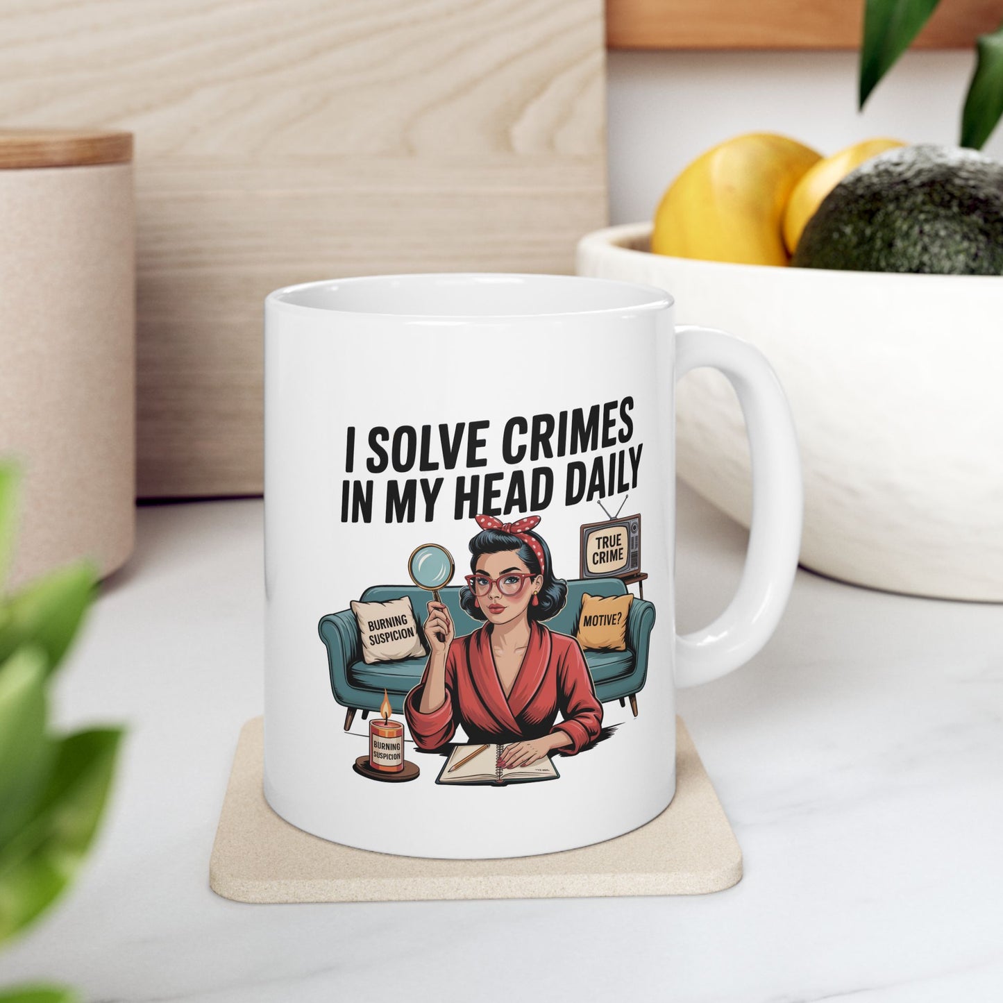 Mind Crimes Club Ceramic Mug