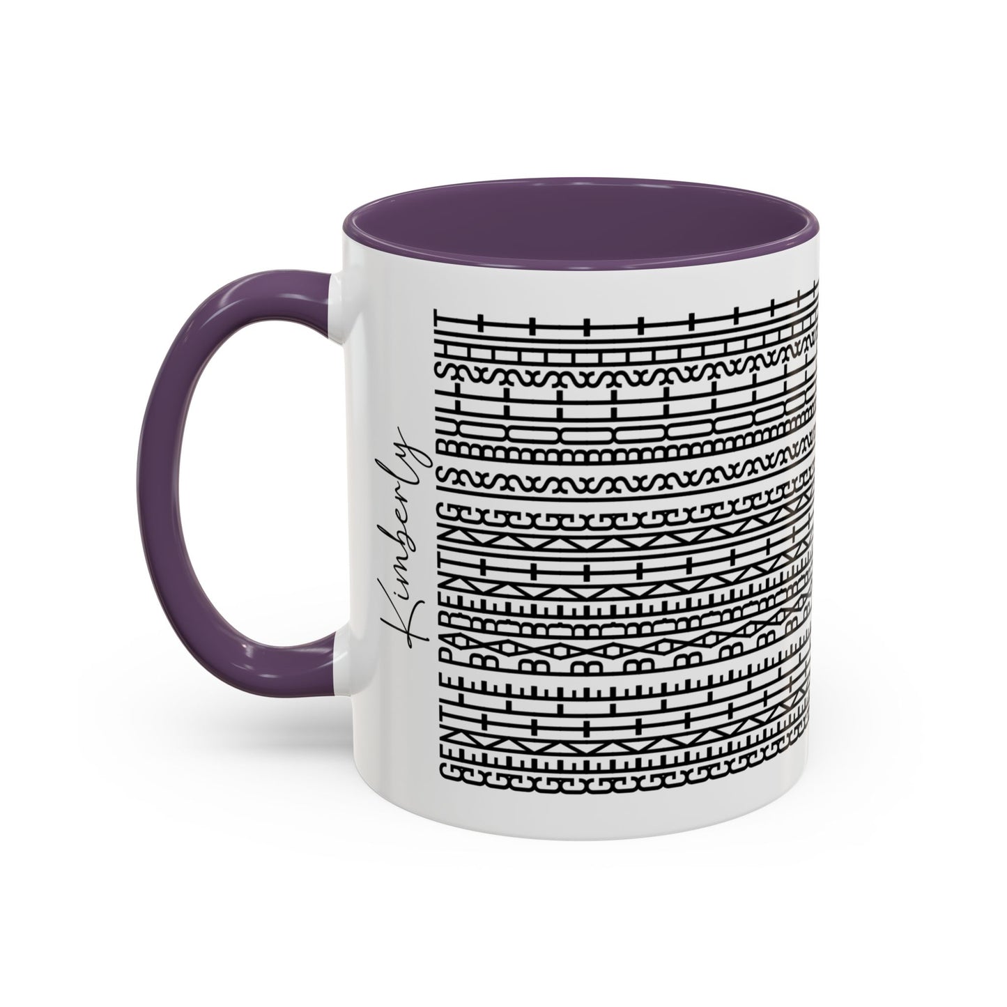 Gentle Parenting Is Bullsh*t – Hidden Message Mug (Black Text)