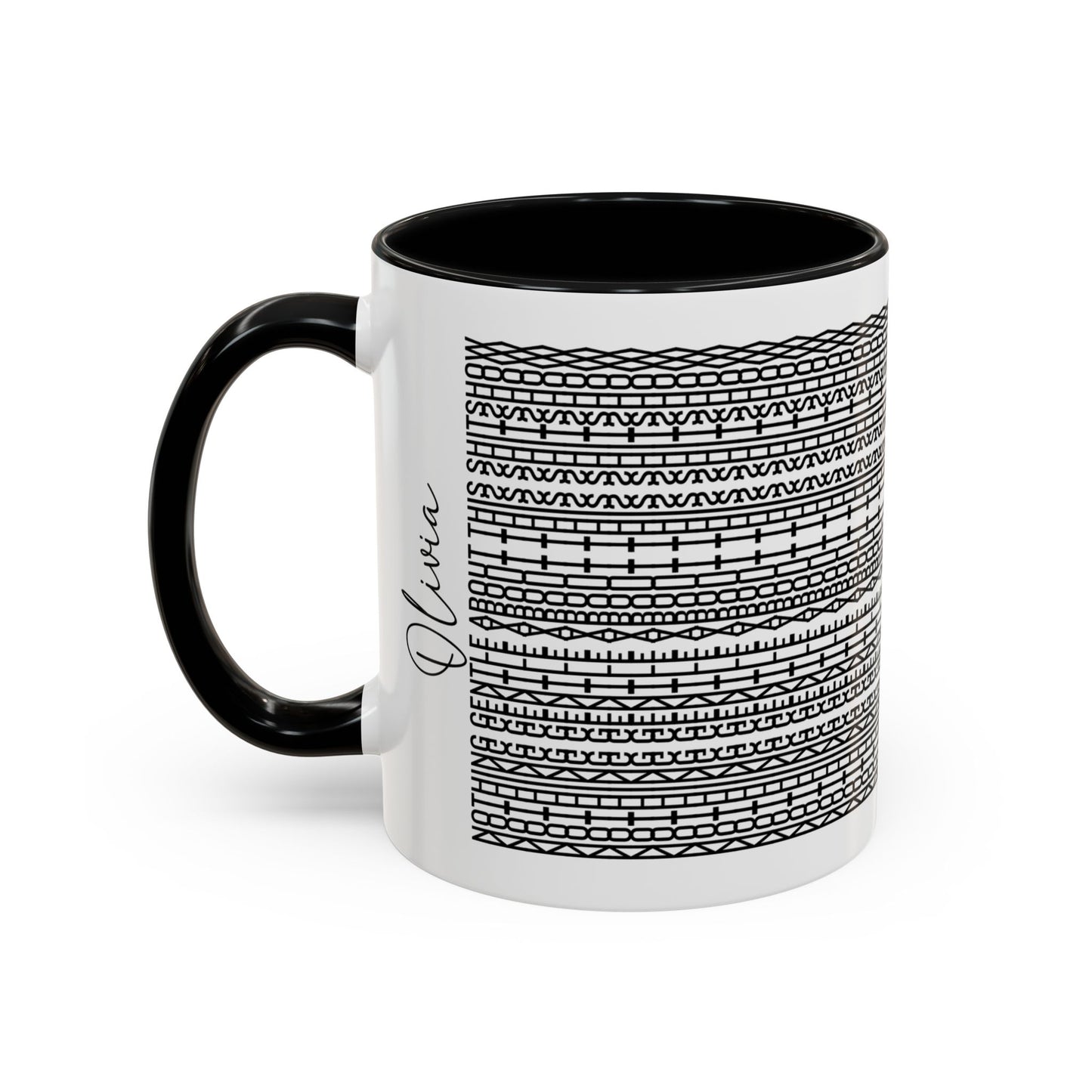 Nothing Gentle About This Sh*t Show – Hidden Message Mug (Black Text)