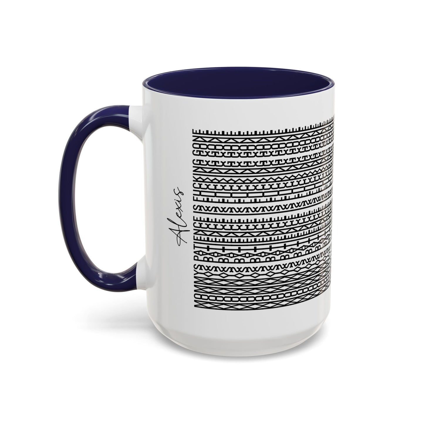 Mommy’s Patience Is F**ing Gone – Hidden Message Mug (Black Text)