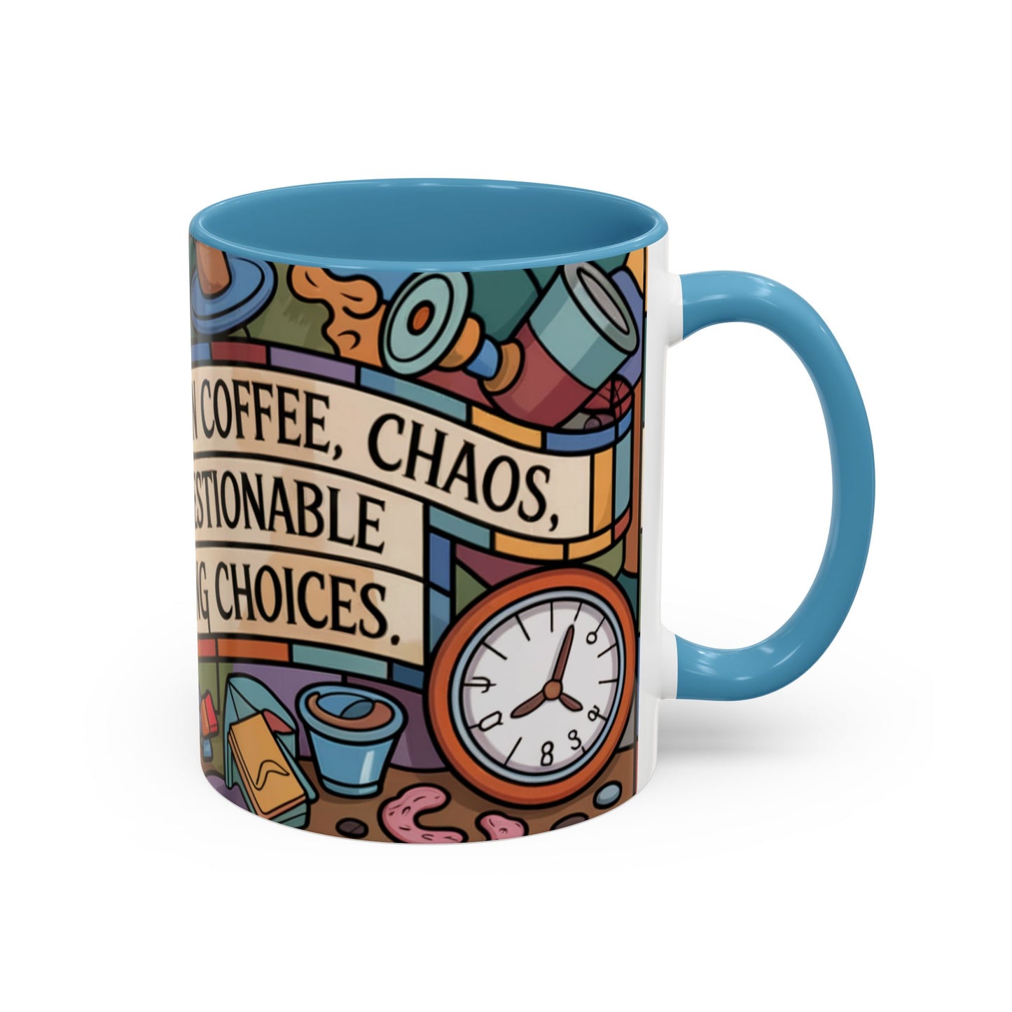 Personalized Mom Chaos Coffee Mug