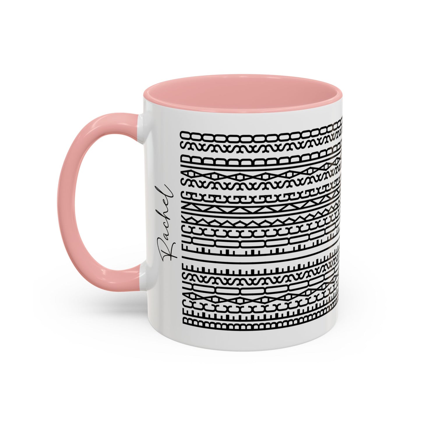 Because I F**ing Said So – Hidden Message Mug (Black Text)